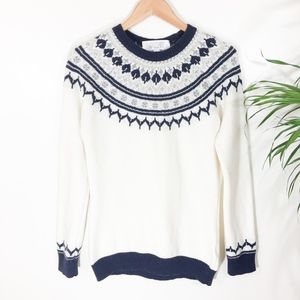 Stitch Fix Fair Isle Sweater Size M